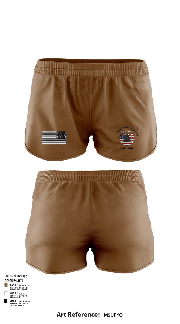 Women's Shorts, 145 MMB, Army, Teamtime, Team time, sublimation, custom sports apparel, team uniforms, spirit wear, spiritwear, sports uniforms, custom shirts, team store, custom team store, fundraiser sports, apparel fundraiser
