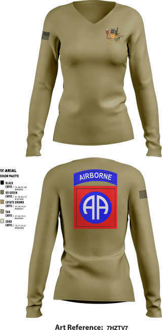 Women's Long Sleeve Vneck Shirt, , Army, Teamtime, Team time, sublimation, custom sports apparel, team uniforms, spirit wear, spiritwear, sports uniforms, custom shirts, team store, custom team store, fundraiser sports, apparel fundraiser