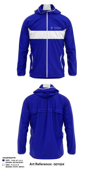 St Basil Academy Of Classical Studies 62494886 Windbreaker - 1