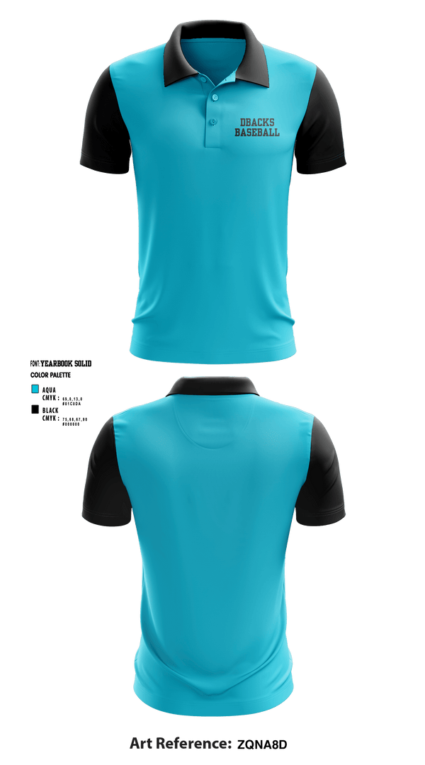 Short Sleeve Performance Polo, Dbacks, Baseball, Teamtime, Team time, sublimation, custom sports apparel, team uniforms, spirit wear, spiritwear, sports uniforms, custom shirts, team store, custom team store, fundraiser sports, apparel fundraiser