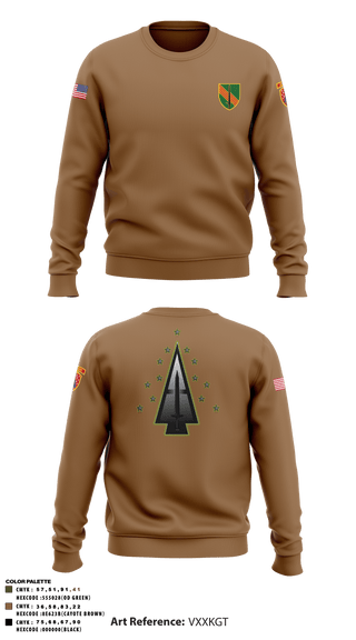 Crew Neck Sweatshirt, , Army, Teamtime, Team time, sublimation, custom sports apparel, team uniforms, spirit wear, spiritwear, sports uniforms, custom shirts, team store, custom team store, fundraiser sports, apparel fundraiser