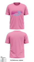 Mountain Range HS Girls Soccer 81994062 Old School Cotton Feel Tee- 1