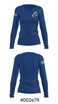 Philipsburg-Osceola High School Basketball 80067565 Women's Long Sleeve V-neck Shirt - 20
