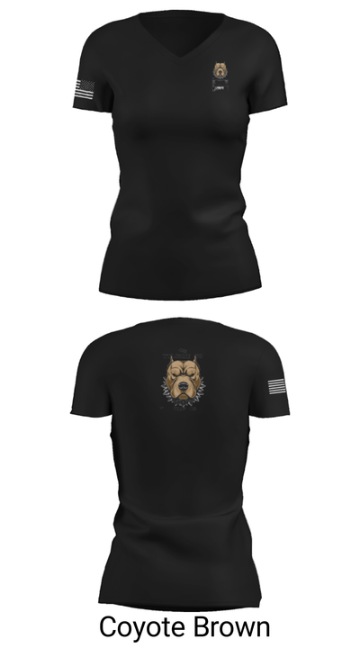 Gear dogs 6234774 Women's Short Sleeve V-neck Shirt - 20