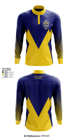 Quarter Zip Jacket, Hidden Valley High School Wrestling, Wrestling, Teamtime, Team time, sublimation, custom sports apparel, team uniforms, spirit wear, spiritwear, sports uniforms, custom shirts, team store, custom team store, fundraiser sports, apparel fundraiser