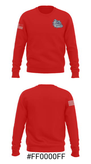 Crew Neck Sweatshirt, Ramona High School Cheer, Cheer, Teamtime, Team time, sublimation, custom sports apparel, team uniforms, spirit wear, spiritwear, sports uniforms, custom shirts, team store, custom team store, fundraiser sports, apparel fundraiser