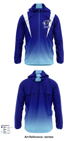 Windbreaker, Cimarron High School Wrestling, Wrestling, Teamtime, Team time, sublimation, custom sports apparel, team uniforms, spirit wear, spiritwear, sports uniforms, custom shirts, team store, custom team store, fundraiser sports, apparel fundraiser