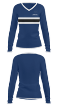 Port Gibson High School Cross Country 63297461 Women's Long Sleeve V-neck Shirt - 15