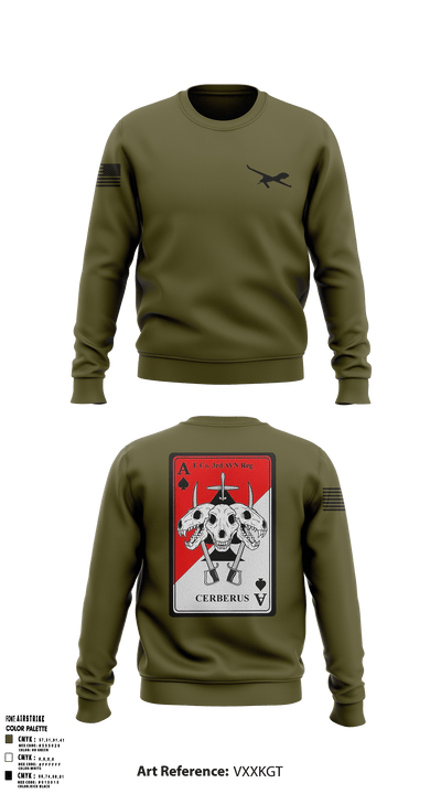 E.Co 3/CAB “Cerberus” 56288526 Crew Neck Sweatshirt - 44