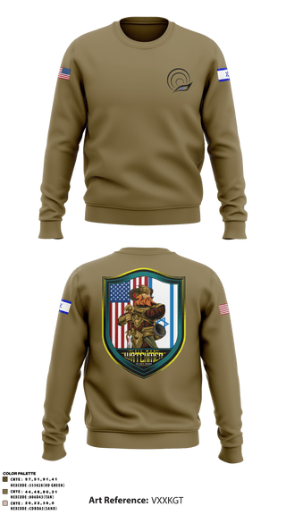 Crew Neck Sweatshirt, , Army, Teamtime, Team time, sublimation, custom sports apparel, team uniforms, spirit wear, spiritwear, sports uniforms, custom shirts, team store, custom team store, fundraiser sports, apparel fundraiser