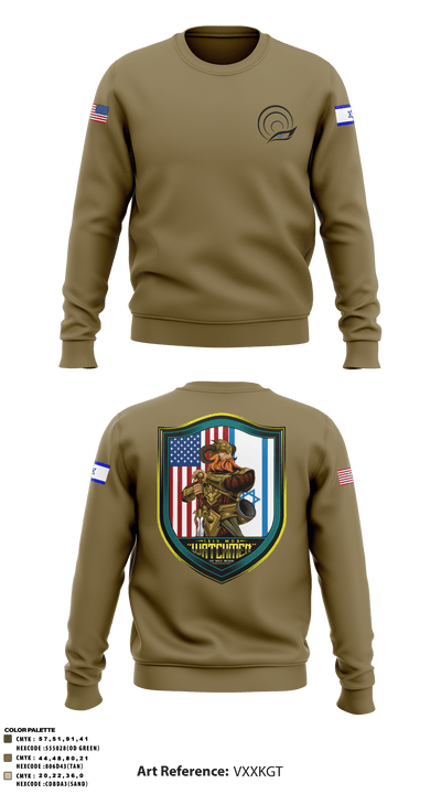 13th Missile Defense Battery 67217504 Crew Neck Sweatshirt - 5