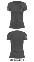 Frontenac Jr High School Cross Country 46119059 Women's Short Sleeve V-neck Shirt - 17