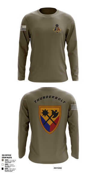 Long Sleeve Performance Shirt, 194th Armor Brigade, Army, Teamtime, Team time, sublimation, custom sports apparel, team uniforms, spirit wear, spiritwear, sports uniforms, custom shirts, team store, custom team store, fundraiser sports, apparel fundraiser