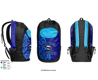 Gear Bag, Harrison High School Basketball, Women's Basketball, Teamtime, Team time, sublimation, custom sports apparel, team uniforms, spirit wear, spiritwear, sports uniforms, custom shirts, team store, custom team store, fundraiser sports, apparel fundraiser