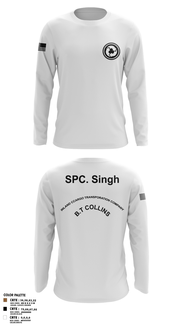 Long Sleeve Performance Shirt, 227TH ICTC, Army, Teamtime, Team time, sublimation, custom sports apparel, team uniforms, spirit wear, spiritwear, sports uniforms, custom shirts, team store, custom team store, fundraiser sports, apparel fundraiser