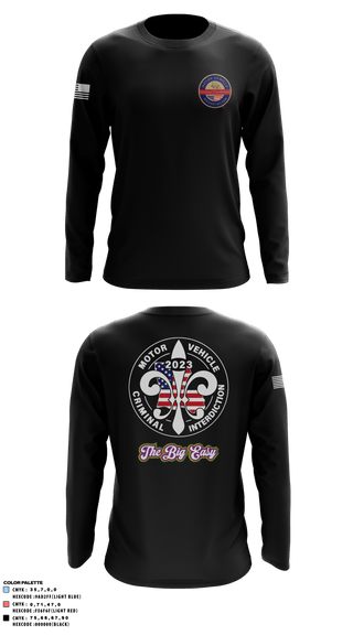 Long Sleeve Performance Shirt, , Police, Teamtime, Team time, sublimation, custom sports apparel, team uniforms, spirit wear, spiritwear, sports uniforms, custom shirts, team store, custom team store, fundraiser sports, apparel fundraiser