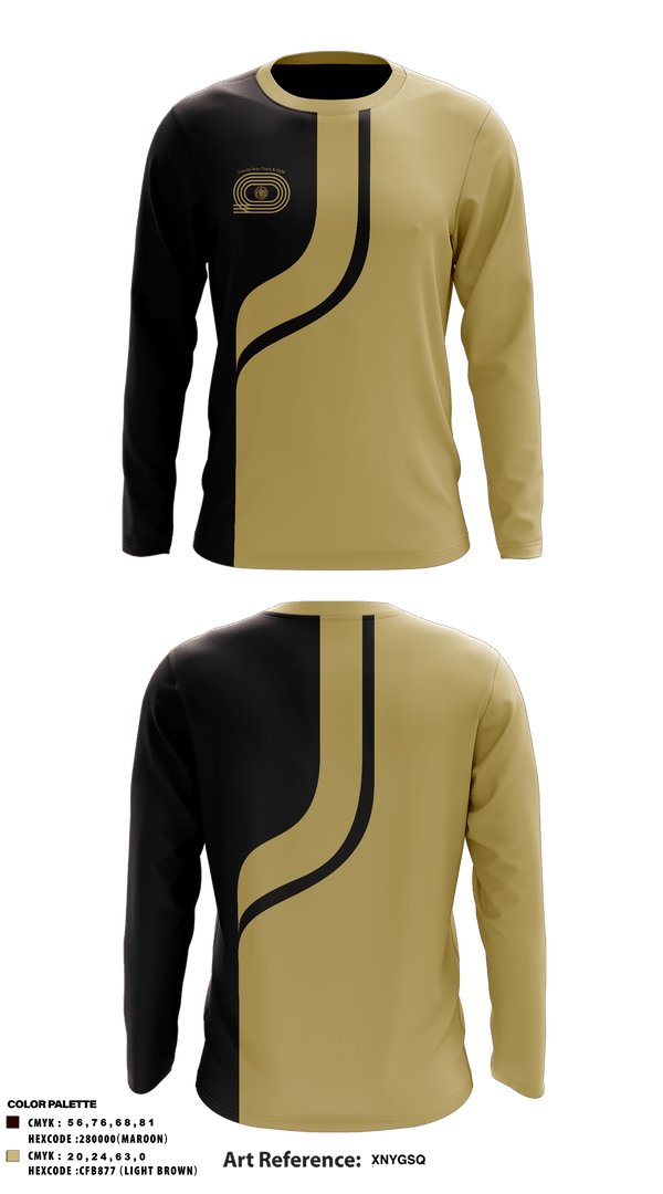 Long Sleeve Performance Shirt, Lincoln High School Track, Track & Field, Teamtime, Team time, sublimation, custom sports apparel, team uniforms, spirit wear, spiritwear, sports uniforms, custom shirts, team store, custom team store, fundraiser sports, apparel fundraiser