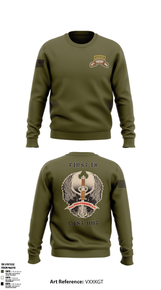 Crew Neck Sweatshirt, , Army, Teamtime, Team time, sublimation, custom sports apparel, team uniforms, spirit wear, spiritwear, sports uniforms, custom shirts, team store, custom team store, fundraiser sports, apparel fundraiser