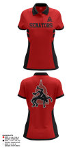 Springfield High School Wrestling 22768599 Women's Short Sleeve Performance Polo  - 2