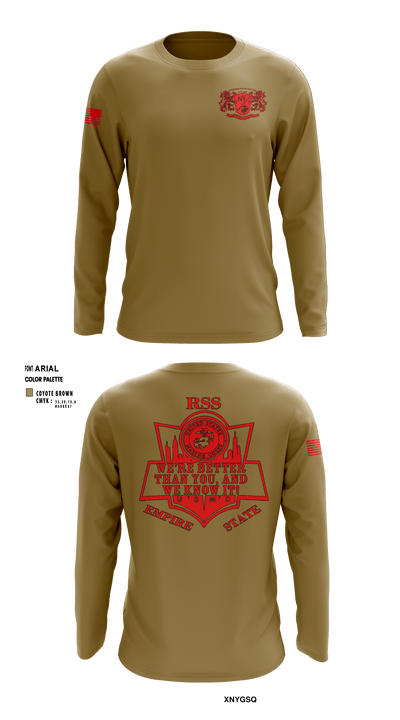 RSS EMPIRE STATE 18505980 Long Sleeve Performance Shirt - 3