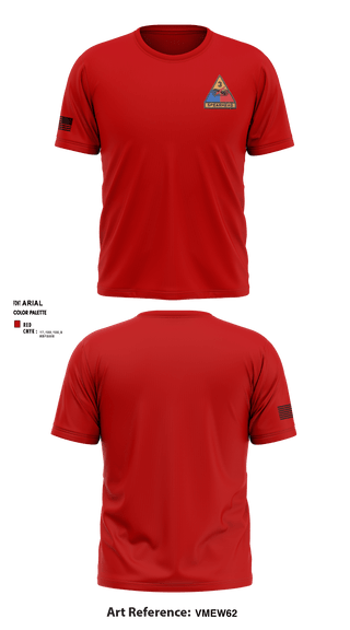 Short Sleeve Performance Shirt, CSC 1/32 Armor “Bandits”, , Teamtime, Team time, sublimation, custom sports apparel, team uniforms, spirit wear, spiritwear, sports uniforms, custom shirts, team store, custom team store, fundraiser sports, apparel fundraiser