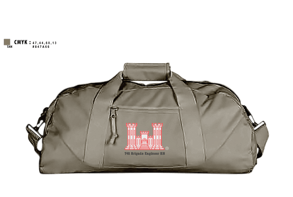 Duffle Bag, 741 Brigade Engineer BN, , Teamtime, Team time, sublimation, custom sports apparel, team uniforms, spirit wear, spiritwear, sports uniforms, custom shirts, team store, custom team store, fundraiser sports, apparel fundraiser