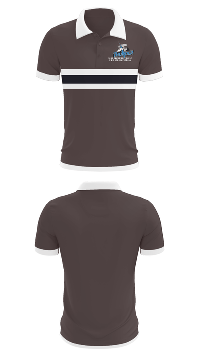 Long Prairie-Grey Eagle High School Football 55876692 Short Sleeve Performance Polo - 23