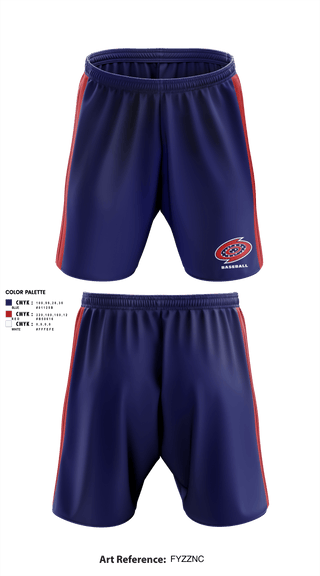 Athletic Shorts With Pockets, Storm, Baseball, Teamtime, Team time, sublimation, custom sports apparel, team uniforms, spirit wear, spiritwear, sports uniforms, custom shirts, team store, custom team store, fundraiser sports, apparel fundraiser