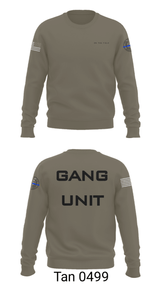Crew Neck Sweatshirt, , Police, Teamtime, Team time, sublimation, custom sports apparel, team uniforms, spirit wear, spiritwear, sports uniforms, custom shirts, team store, custom team store, fundraiser sports, apparel fundraiser