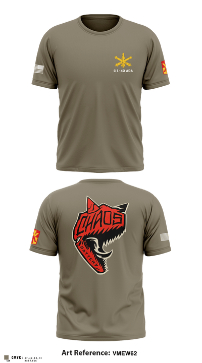 C 1-43 ADA 65403785 Short Sleeve Performance Shirt - 3