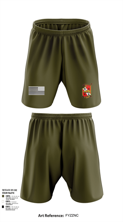 4th LAR 73646095 Athletic Shorts With Pockets - 1