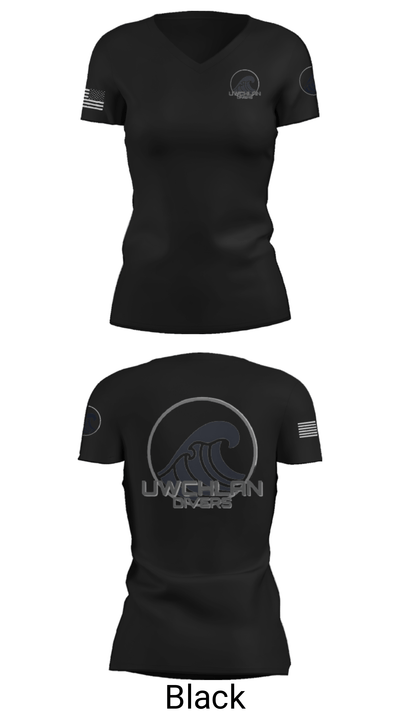 Divers 37533599 Women's Short Sleeve V-neck Shirt - 28