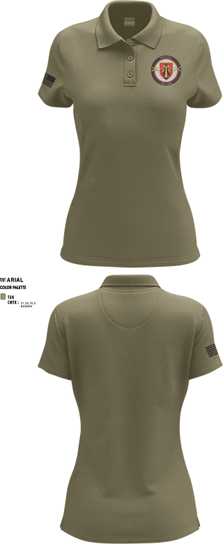 Women's Short Sleeve Performance Polo, , Army, Teamtime, Team time, sublimation, custom sports apparel, team uniforms, spirit wear, spiritwear, sports uniforms, custom shirts, team store, custom team store, fundraiser sports, apparel fundraiser