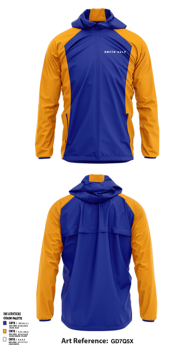 Smith-Hale Middle School 42157133 Windbreaker - 1