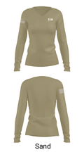112 45352367 Women's Long Sleeve V-neck Shirt - 42