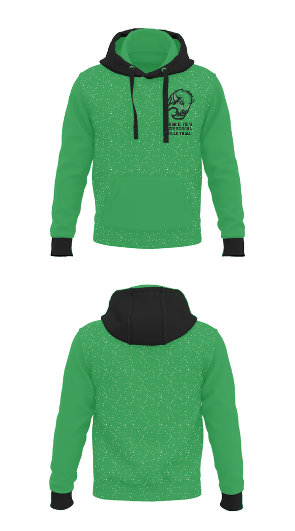 Hoodie, Prairie View High School Volleyball, Women's Volleyball, Teamtime, Team time, sublimation, custom sports apparel, team uniforms, spirit wear, spiritwear, sports uniforms, custom shirts, team store, custom team store, fundraiser sports, apparel fundraiser