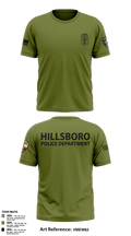 Hillsboro Police Department 31441057 Short Sleeve Performance Shirt - 7