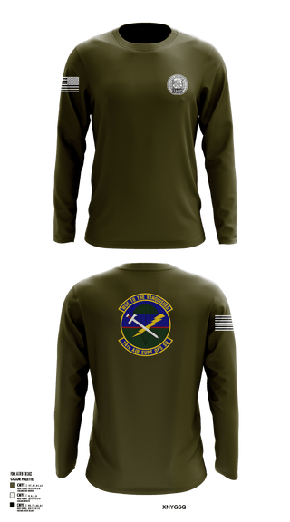 Long Sleeve Performance Shirt, , Air Force, Teamtime, Team time, sublimation, custom sports apparel, team uniforms, spirit wear, spiritwear, sports uniforms, custom shirts, team store, custom team store, fundraiser sports, apparel fundraiser