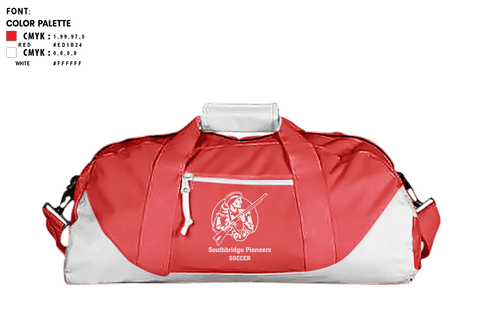 Duffle Bag, Southbridge High School Soccer, Men's Soccer, Teamtime, Team time, sublimation, custom sports apparel, team uniforms, spirit wear, spiritwear, sports uniforms, custom shirts, team store, custom team store, fundraiser sports, apparel fundraiser