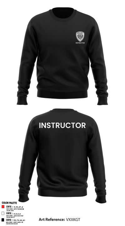 Richmond Police Instructors 34175667 Crew Neck Sweatshirt - 11