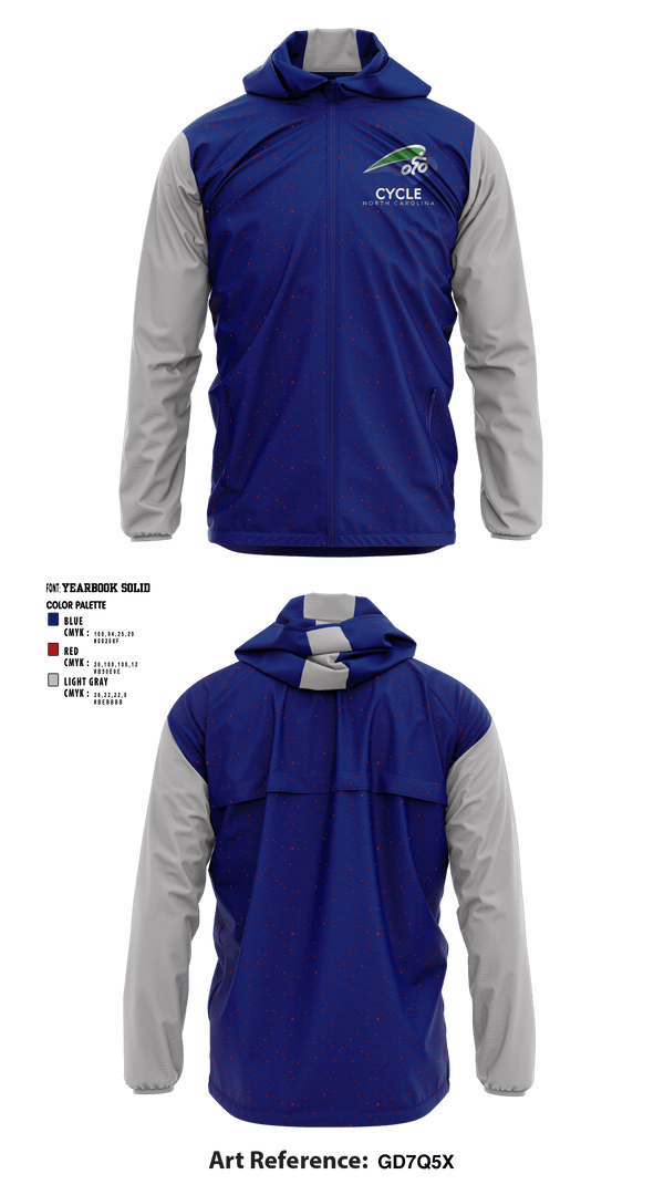 Windbreaker, North Carolina Amateur Sports, Spirit Store, Teamtime, Team time, sublimation, custom sports apparel, team uniforms, spirit wear, spiritwear, sports uniforms, custom shirts, team store, custom team store, fundraiser sports, apparel fundraiser