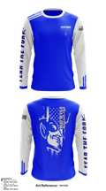 Peotone Blue Devils 70869919 Long Sleeve Performance Shirt - 1