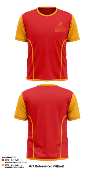 Short Sleeve Performance Shirt, North College Hill High School Basketball, Men's Basketball, Teamtime, Team time, sublimation, custom sports apparel, team uniforms, spirit wear, spiritwear, sports uniforms, custom shirts, team store, custom team store, fundraiser sports, apparel fundraiser
