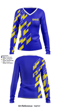 Gable Middle School 57930777 Women's Long Sleeve V-neck Shirt - 1