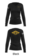 Resource Management Training Battalion 37478088 Women's Long Sleeve V-neck Shirt - 39