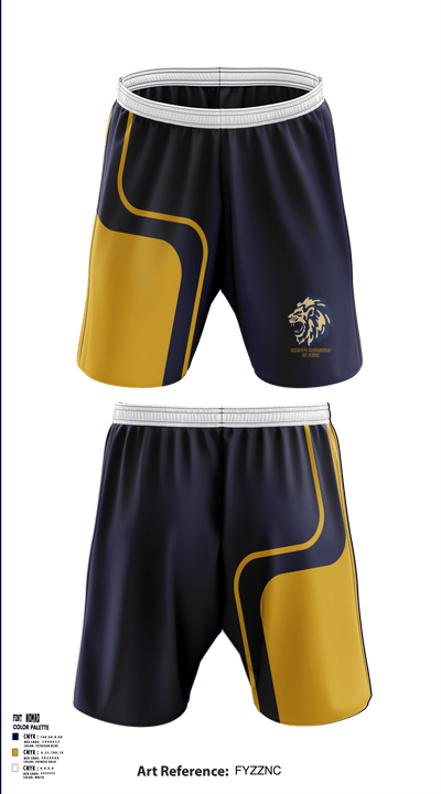 Christ'S Household Of Faith High School 12291528 Athletic Shorts With Pockets - 1