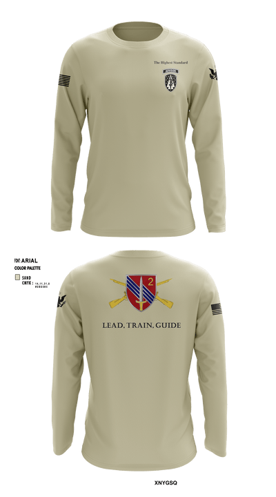 3RD SFAB 57965027 Long Sleeve Performance Shirt - 1