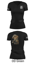 453rd ICTC 92547824 Women's Short Sleeve V-neck Shirt - 22
