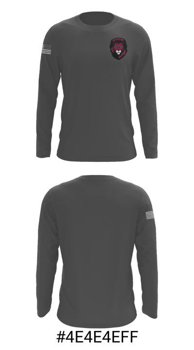 The Berkeley Carroll School 22821819 Long Sleeve Performance Shirt - 14