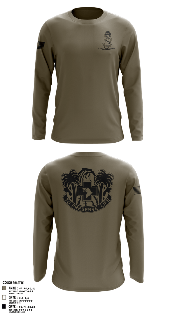 Long Sleeve Performance Shirt, 39TH FRSD, Army, Teamtime, Team time, sublimation, custom sports apparel, team uniforms, spirit wear, spiritwear, sports uniforms, custom shirts, team store, custom team store, fundraiser sports, apparel fundraiser